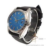Rolex Precision 6694 Custom Blue Dial Vintage Watch (1973)