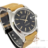 Rolex Date 1500 Black Dial Automatic Vintage Watch (1974)