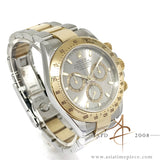 Rolex Daytona Cosmograph 116523 Two Tone Grey Sunburst w Cert (2001)