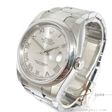Rolex Datejust 116200 Grey Roman Dial 36MM (2016)