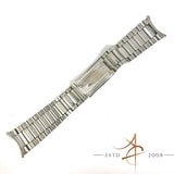 Omega Speedmaster Vintage Steel Flat Link Spring Bracelet Ref 1039 End Link 516 (Year 1970)