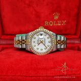 Rolex Datejust Ladies 69173 Diamond Watch (1997)