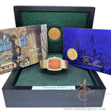 Rolex Cellini 4322 Red Vignette 18K Gold Diamond Vintage Watch (1981)