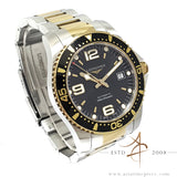 Longines HydroConquest L36423567 Black Dial Half Gold Bracelet 41mm (2017)