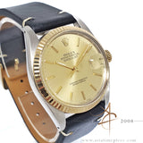 Rolex Datejust 16013 Champagne Dial Vintage Watch (1985)