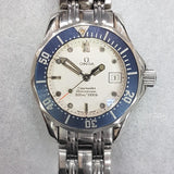 OMEGA Seamaster Professional 300M White Quartz Lady Watch 2583.20