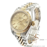 Rolex Datejust Lady 69173 Champagne Tapestry Dial (1990)