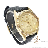 Rolex 1803 President Day Date Diamond Dial in 18K Gold Vintage Watch (1970)