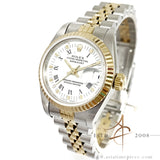 Rolex Datejust Ladies 69173 White Roman Dial (1990)