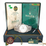Rolex Datejust Ref 16014 White Roman Dial Vintage Watch (Year 1984)