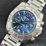 Tudor Sport Chronograph 20300 Steel Blue Dial 41mm Mens