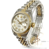 Rolex Datejust Ladies 6917 Custom Computer Diamond Dial Vintage Watch (1982)