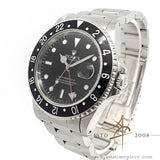 Rolex GMT Master II 16710 Swiss Only Transitional Dial Black Knight (1998)