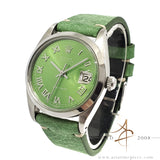 Rolex Precision 6694 Custom Green Sunburst Roman Dial Vintage Watch (1963)Rolex Precision 6694 Custom Green Sunburst Roman Dial Vintage Watch (1963)