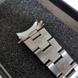 Rolex 19mm Thick Oyster Steel Bracelet With End Link 557B