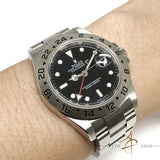 Rolex Explorer II Ref 16570T Black Automatic Steel Watch (Year 2004)