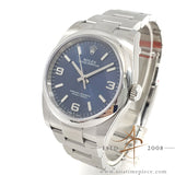 Rolex Oyster Perpetual 36 Ref 116000 Blue Arabic Dial (2017)