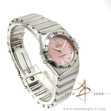 Omega Constellation Pink Mother of Pearl Diamond My Choice Quartz 1566.66.00