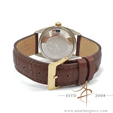 Rolex Oyster Date Ref 1550 14K Gold Shell Linen Dial Vintage Watch (1979)