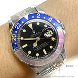 Rolex GMT Master 1675 Pepsi Jubilee Vintage Watch (1978)