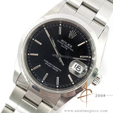 Rolex Date Ref 15200 Black Dial Oyster Bracelet