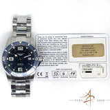 Longines Hydro Conquest 300M Diver's Automatic Swiss Watch L3.642.4