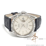 Rolex Date Ref 1501 Engine Turned Bezel Vintage Watch (1968)