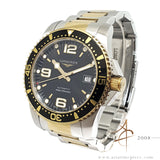 Longines HydroConquest L36423567 Black Dial Half Gold Bracelet 41mm (2017)