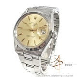 Rolex Date Ref 1500 Champagne Dial Vintage Watch (1973)
