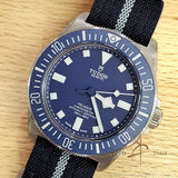 Brand New Pelagos FXD Ref 25707B Marine Nationale Titanium 42mm