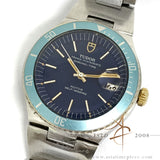 Tudor Prince Oysterdate Chrono Time 9121 Faded Blue