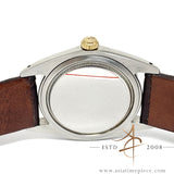 Rolex Precision 6694 Linen Dial Custom Fluted Bezel (1968)