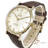 Omega Seamaster DeVille Linen Dial Automatic Vintage Watch