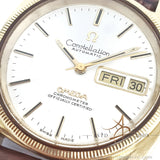 Omega Constellation C Shape Gold Cap Automatic Vintage Watch