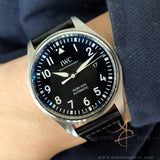 IWC Pilot Mark XVIII Ref IW327001 Black Dial on Leather (2017)