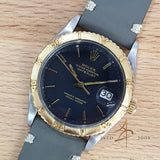 Rolex Datejust Turn-O-Graph 6609 Black Dial Vintage Watch (1959)