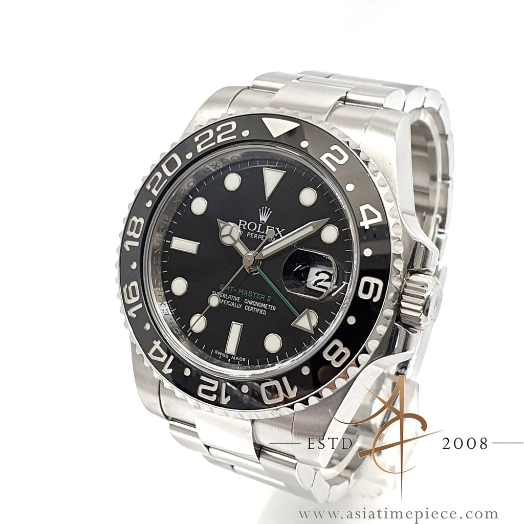 Rolex GMT Master II Ref 116710LN Ceramic Full Set – Asia Timepiece