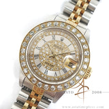 Rolex Datejust Ladies 69173 Custom Diamond Watch (1996)