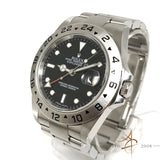 Rolex Explorer II Ref 16570T Black Automatic Steel Watch (Year 2004)