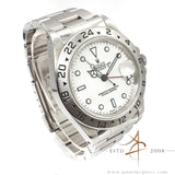 Rolex Explorer II 16570 Polar White Tritium Dial Oyster Bracelet (1996)