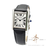 Cartier Tank Must Lady Small Watch Ref WSTA0042 Quartz in Leather (2021)