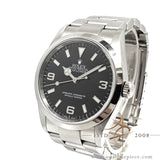 Rolex Explorer I Ref 114270 Oystersteel 36 Black Arabic Dial