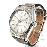 Rolex Datejust 1601 Silver Dial Vintage Watch (1970)