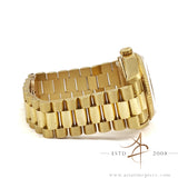 Rolex 18038 Day-Date President 18K Gold Diamond Baguette Dial (1981)