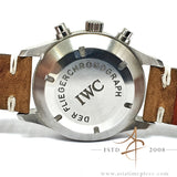 IWC 3706 Flieger Chronograph Day Date Tritium Black Dial