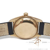 Rolex Oyster Perpetual 3130 Bubble Back Rose Gold 14K Vintage Watch (1946)
