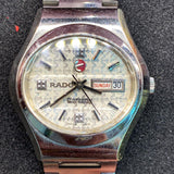 Rado White Conway Day Date Vintage Watch