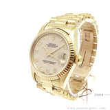 Rolex Datejust 31 Midsize 68278 Computer Dial 18K Gold  (1992)