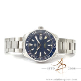 Like New Tag Heuer Aquaracer Calibre 5 WAY201B Blue Ceramic Automatic 43 mm (2019)