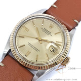Rolex Datejust 1601 Champagne Dial Vintage Watch (1971)